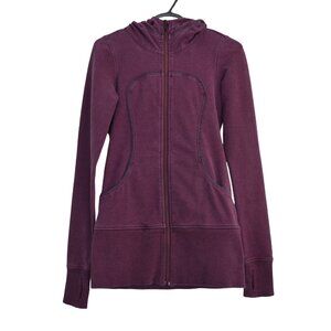 Lululemon purple zip up hoodie *GUC